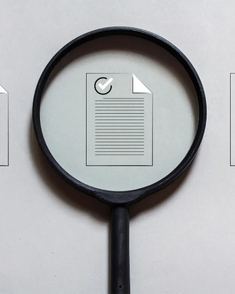 Icono de búsqueda de viabilidad de marca